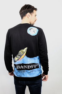 Sweatshirt "Zodiac Odyssey" – Aventure Zodiaque-Noir